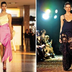 Sadaels y Heidi Clair en Bafweek. | Foto:Bafweek.