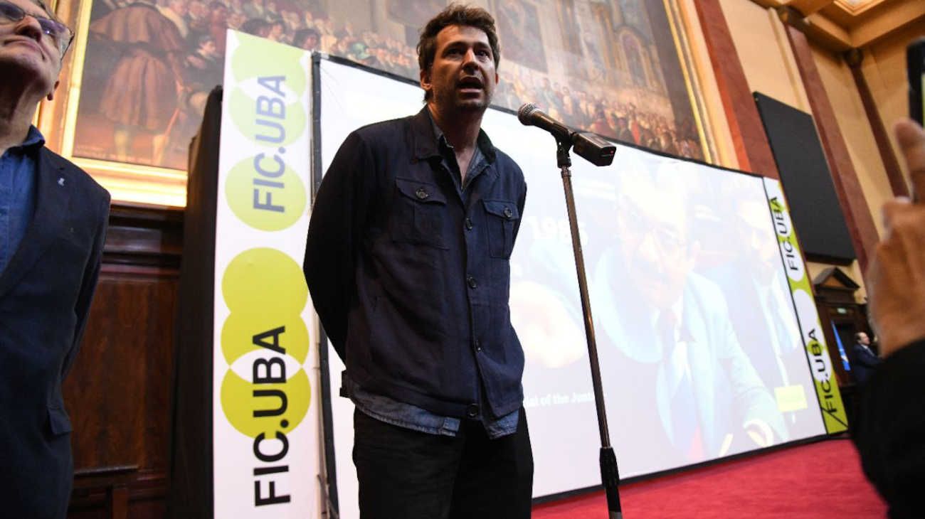 La entrega de Doctorados Honoris Causa a jueces de las juntas. (FOTO NESTOR GRASSI)