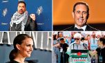 Hollywood militante: los actores que son "team Palestina" o "team Israel"