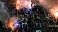 Los hinchas de Racing