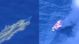 Estados Unidos atacó otra presunta narcolancha frente a las costas de Venezuela 03102025