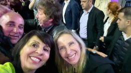 Lorena Villaverde y Karina Milei