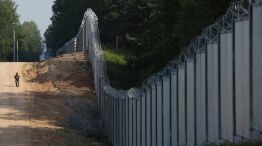 Muro antidrones: avanza la construcción.