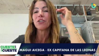 Magui Aicega en Cueste lo que Cueste