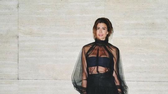 Juliana Awada con transparencias, prendas boho y las tendencias que se imponen en Europa