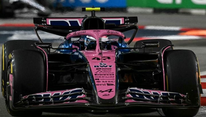 Franco Colapinto en el GP Singapur