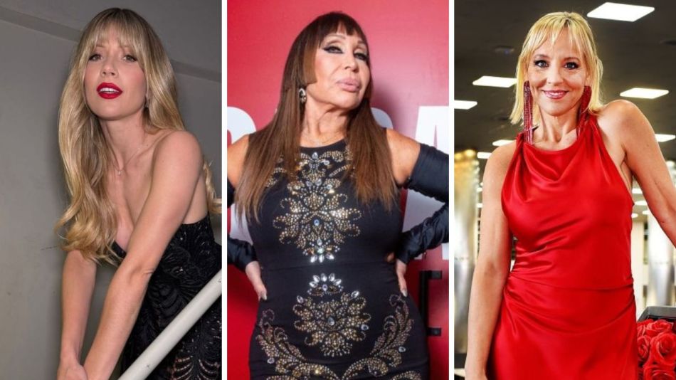 Laurita Fernández, Moria Casán y Jimena Monteverde