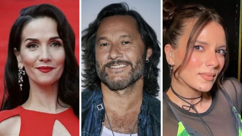 Natalia Oreiro, Diego Torres y Gimena Accardi 