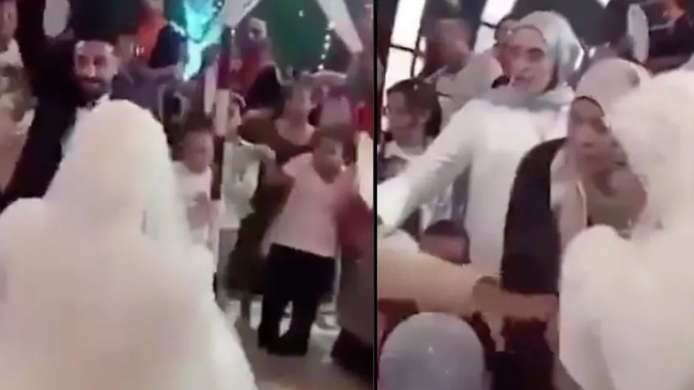 Bailaba en su casamiento y murió de un infarto.