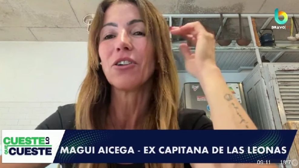 Magui Aicega en Cueste lo que Cueste