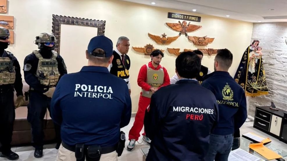 Traslado de Matías Ozorio, mano derecha de Pequeño J 20251003