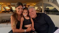 Las emotivas fotos de Barby Franco y Fernando Burlando en la Peregrinación a Luján