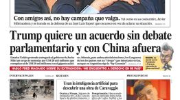 La tapa del Diario PERFIL del sábado 4 de octubre de 2025