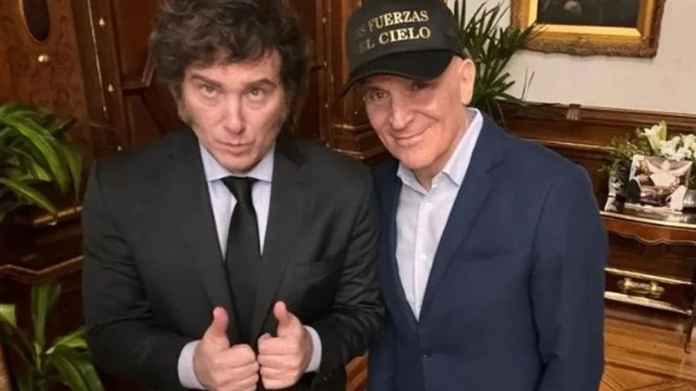 Reunión Milei-Espert en Olivos, mil versiones y tuit del candidato a Feinmann: «No me bajo nada»