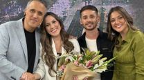 Marina Fernández junto a Gustavo Tubio, Sofía Kotler y Pablo Brunetto