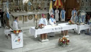 La misa de cierre de la 51a. Peregrinación en la Basílica de Luján.