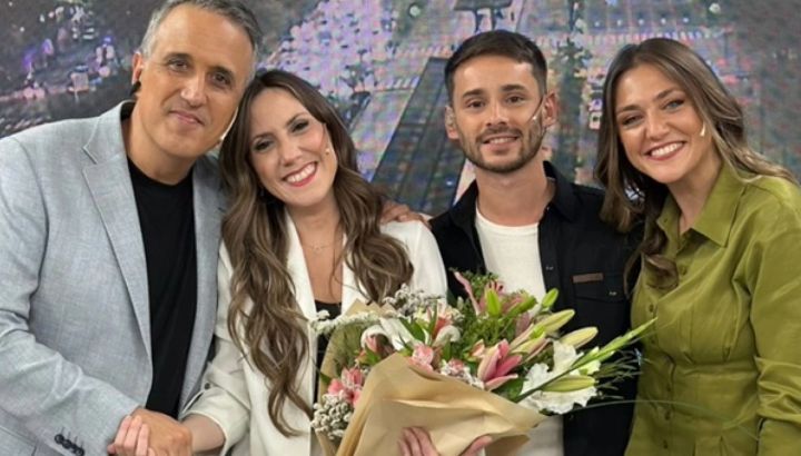 La meteoróloga Marina Fernández se despidió entre lágrimas de Sábado en TN