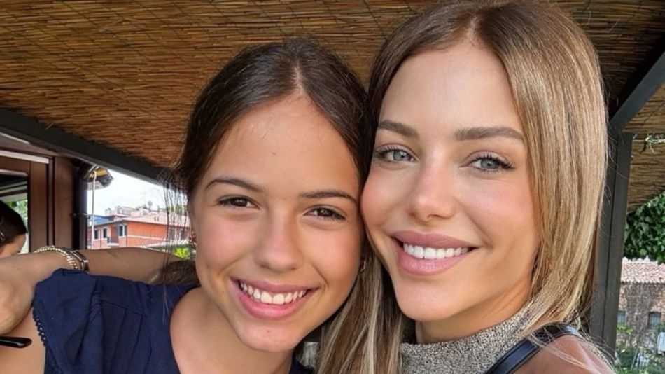 Lola, hija de Evangelina Anderson y Martín Demichelis