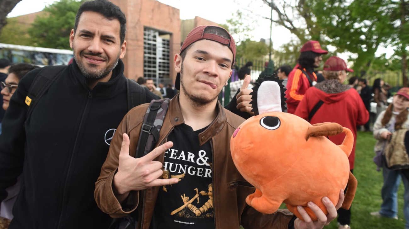 Acto de Milei en el Movistar Arena previa.
