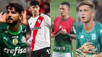 José Manuel López, Lautaro Rivero, Aníbal Moreno y Facundo Cambeses