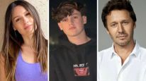 Pampita, Bautista y Benjamín Vicuña