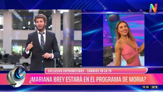 ¿Mariana Brey será panelista de Moria Casán en El Trece en caso de romper contrato con Telefé?