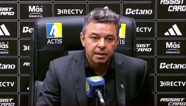 Marcelo Gallardo en Arroyito