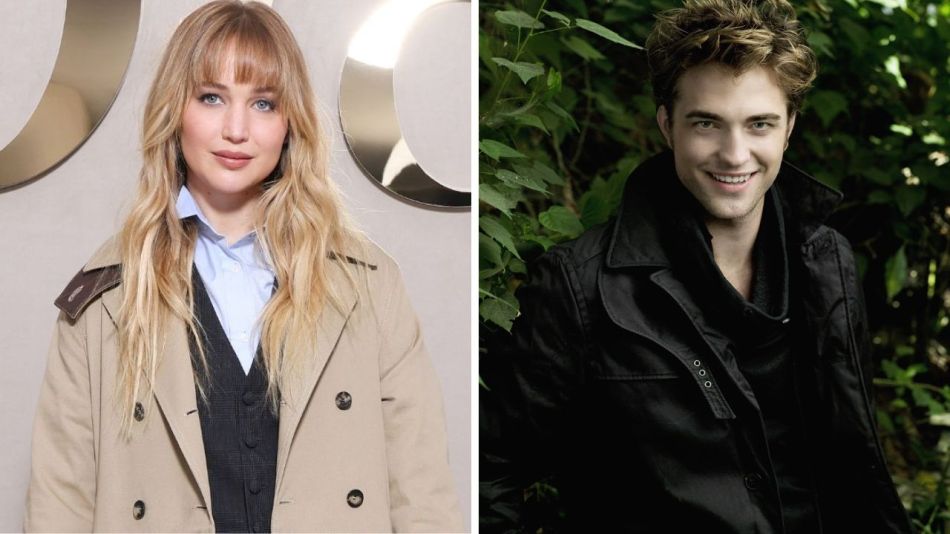 Jennifer Lawrence y Robert Pattinson
