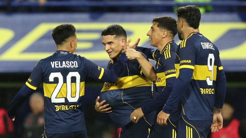 Boca Juniors goleó a Newell´s en La Bombonera