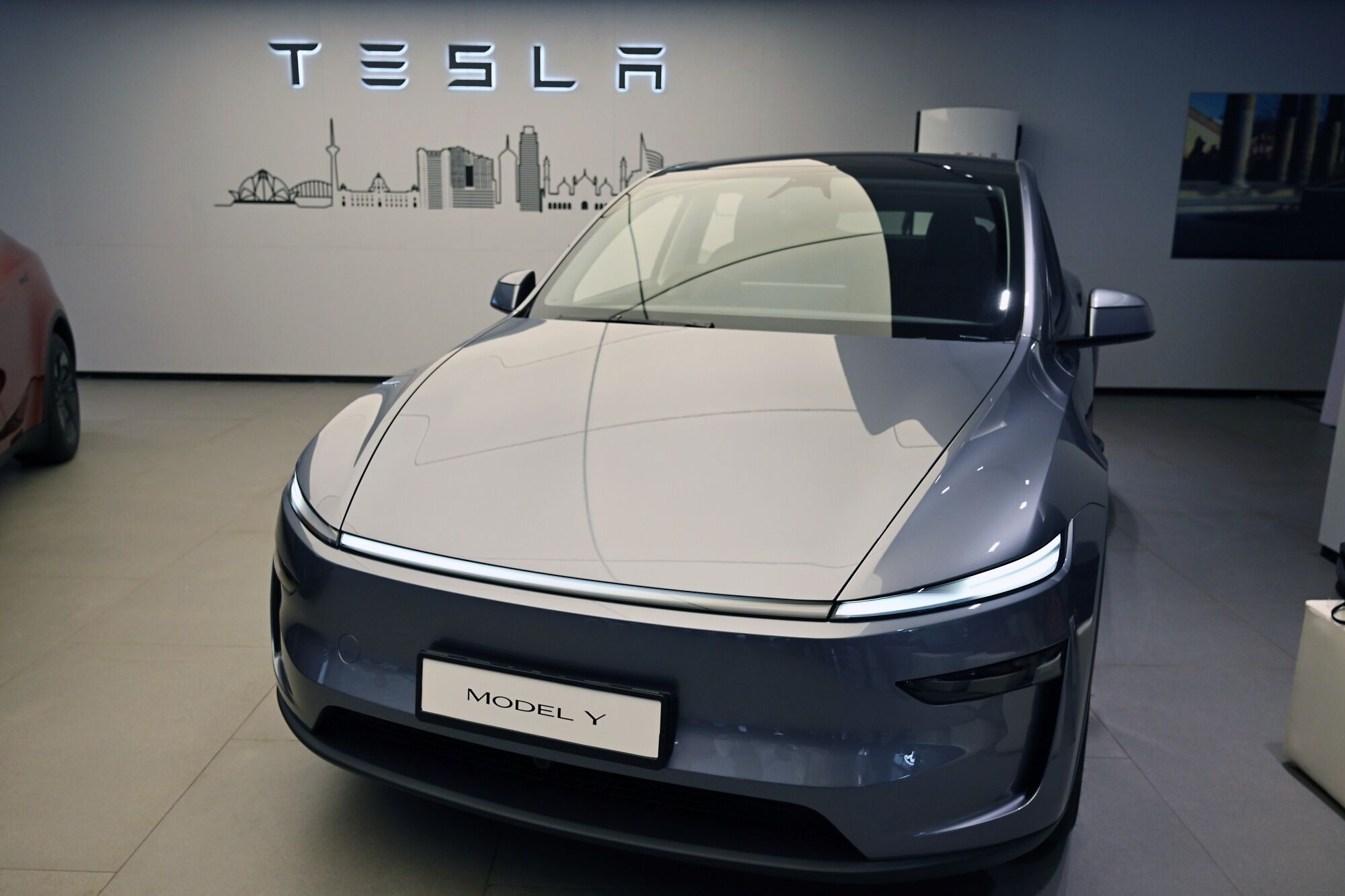 Tesla Opens Showroom in New Delhi
