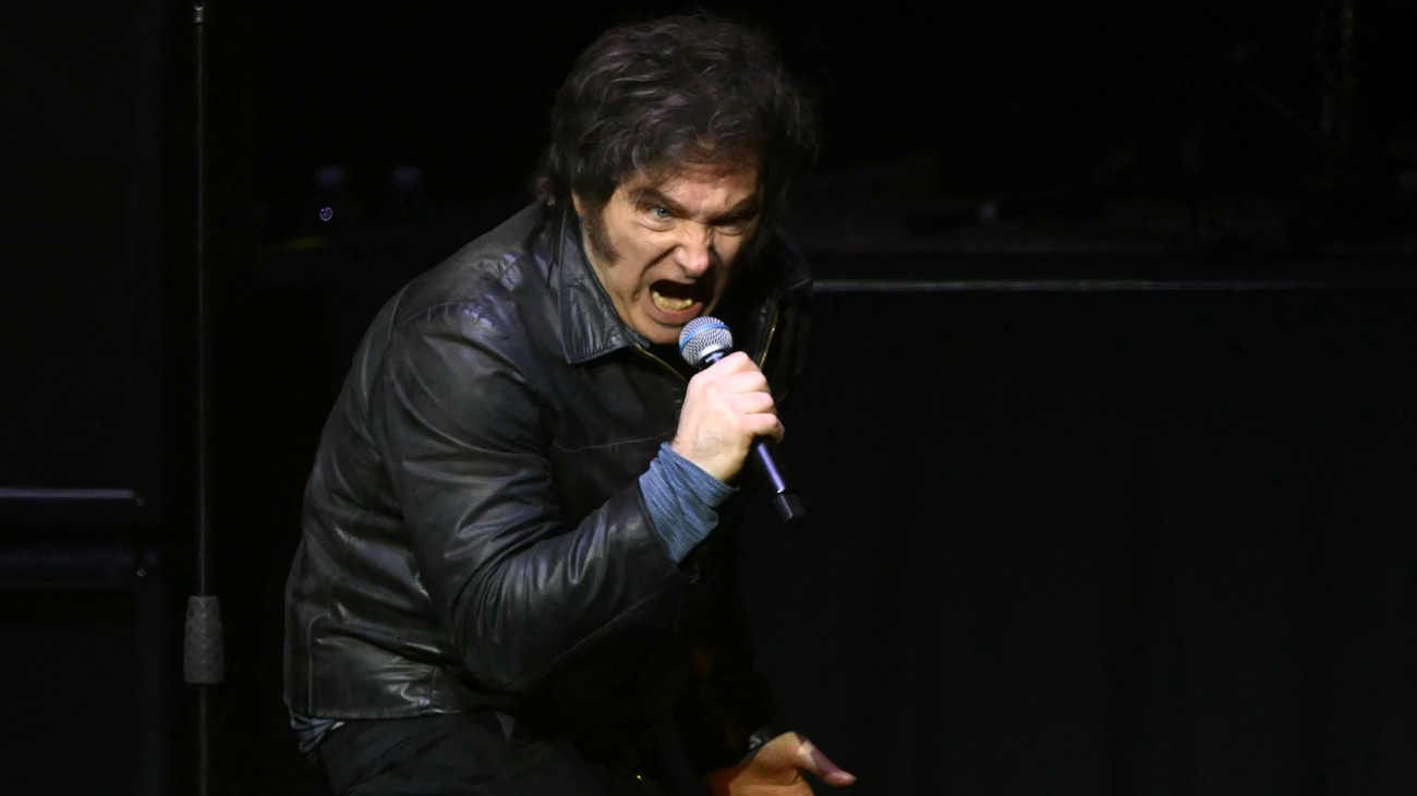 Javier Milei movistar arena.