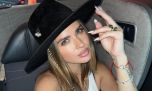 La China Suárez marcó la tendencia del baggy jean con un guiño fashionista a Mauro Icardi