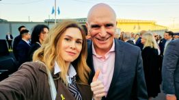 Lilia Lemoine junto a José Luis Espert en la presentación del nuevo Código Penal el pasado jueves 2 de octubre de 2025