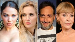 Luisana Lopitalo, Inés Estévez, Ariel Staltari y Malena Narvay