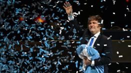 Milei Movistar Arena 07102025