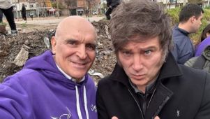 José Luis Espert y Javier Milei.