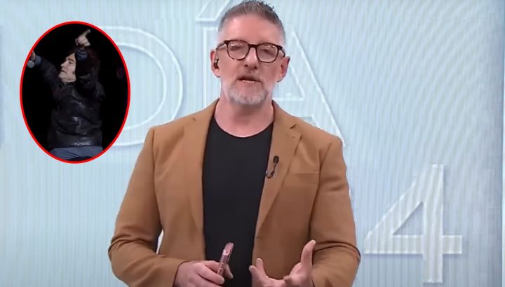Luis Novaresio, letal contra Javier Milei por su show en el Movistar Arena: "Si Cristina se menea en el balcón, nos parece escandaloso"