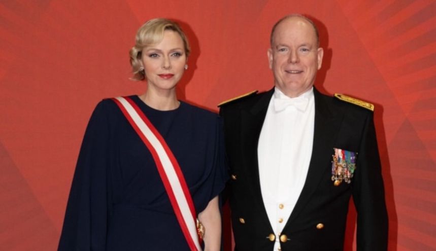 Charlene y Alberto de Mónaco 