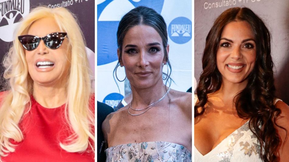 Susana Giménez, Juana Viale y Belu Lucius