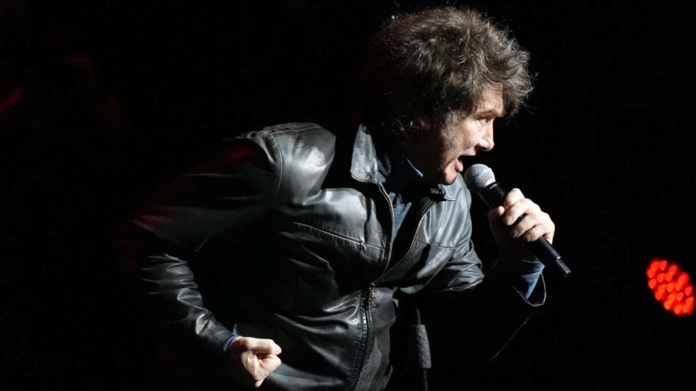 Javier Milei en el Movistar Arena 20251006