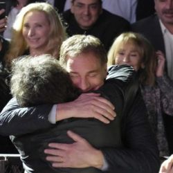 Javier Milei y Diego Santilli | Foto:CEDOC