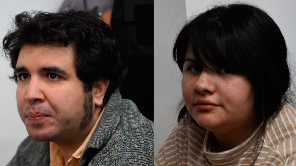 Fernando Sabag Montiel and Brenda Uliarte, pictured in court during sentencing.