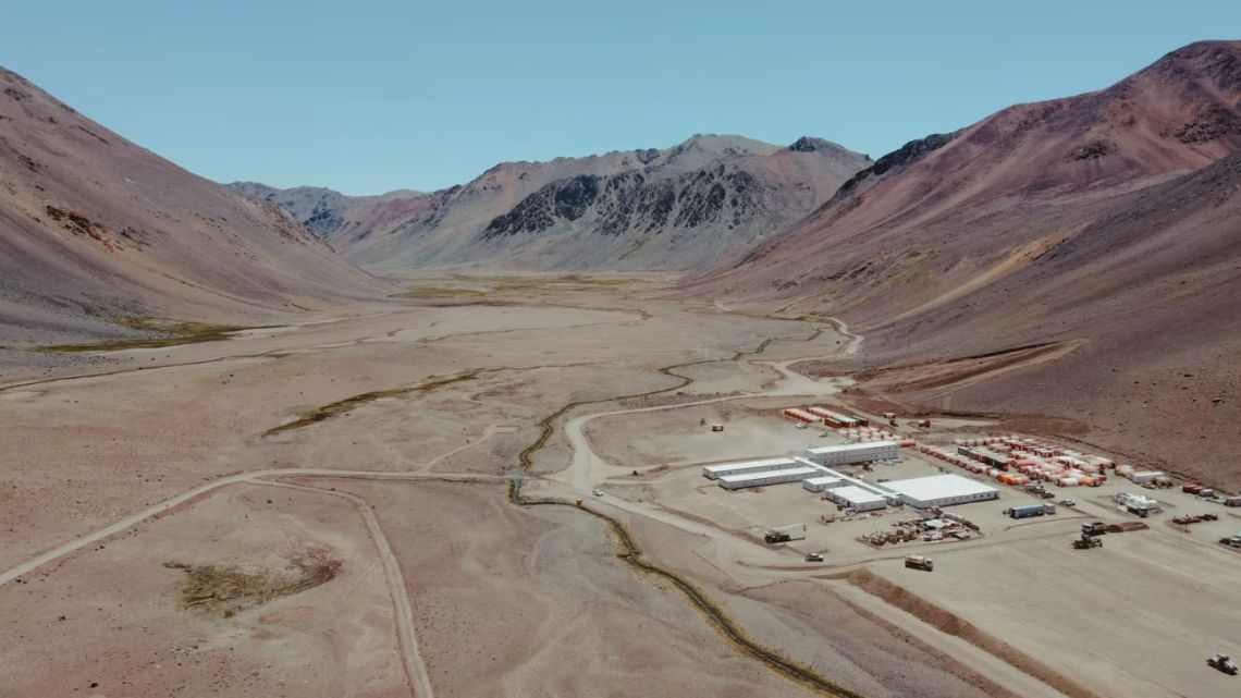 McEwen Copper Mines in Los Azules