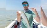 Explotó la pesca de pejerrey en Hinojo Chico