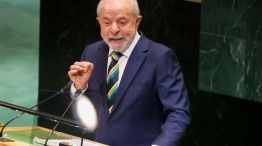 Luiz Inacio Lula da Silva during the United Nations General Assembly in September.