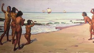 Cristóbal Colón y los españoles llegan a América