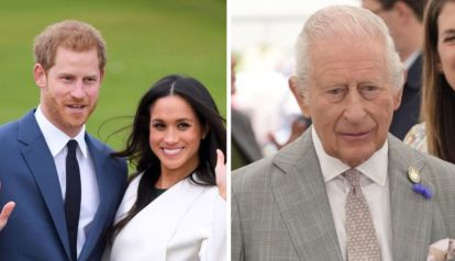 Rey Carlos, Meghan Markle, Príncipe Harry