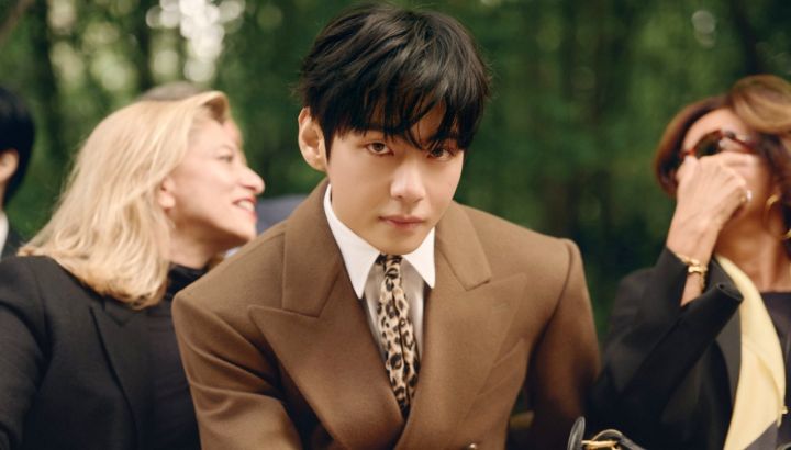 Kim Taehyung, V de BTS, encantó con su elegancia en la Semana de la Moda de París