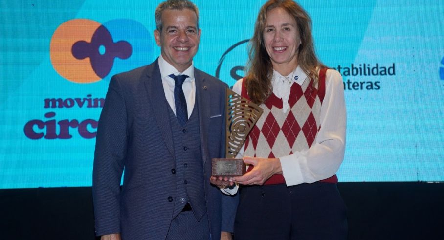 Gabriela Ferrucci, presidenta de la AHT, Premio de Economía Circular