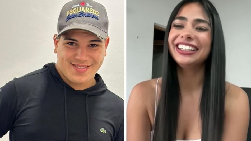 Thiago Medina y Daniela Celis